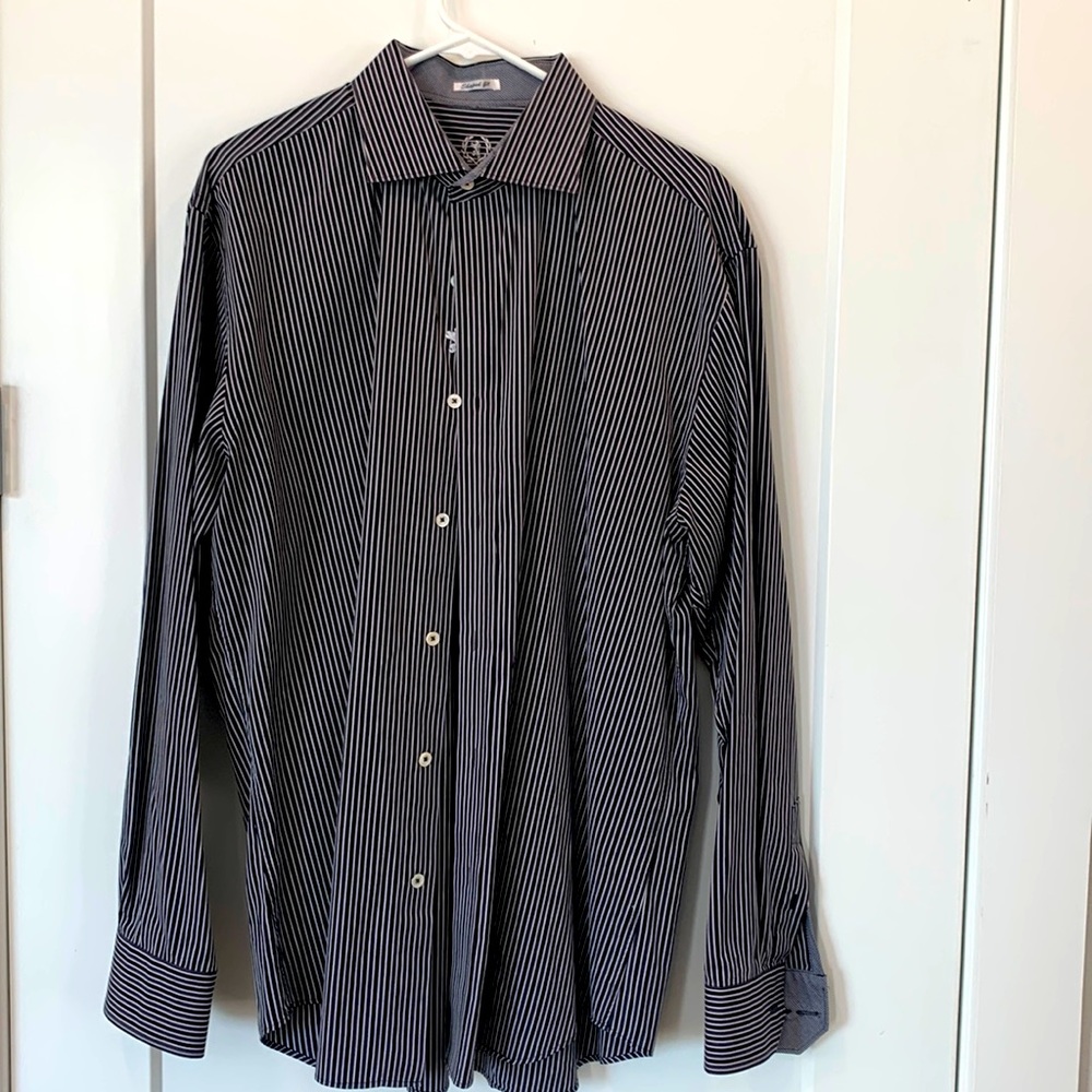Bugatchi Uomo Long Sleeve Shirt, XL